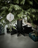 House Doctor - Juletræsfod, Star, Mørkegrøn, H20 cm