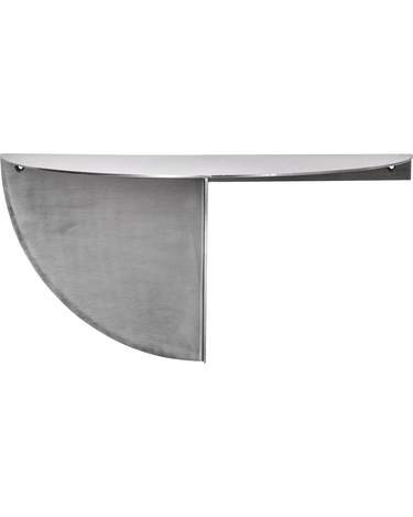 House Doctor Sidebord Mega Børstet sølvfinish