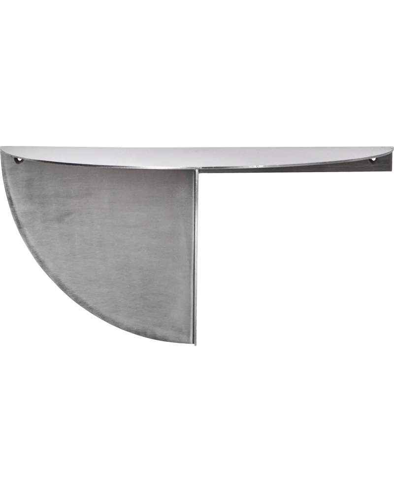 House Doctor Sidebord Mega Børstet sølvfinish