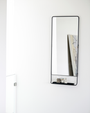 House Doctor - Spejl m. hylde, Chic, Sort, H110 cm