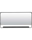 House Doctor Spejl m. hylde Chic Sort