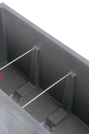 Millennium aflang krukke L98XD37,5XH62 m. hjul antracit