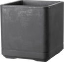 Deroma - Plantekasse Cosmo Firkantet 38x38x39cm Genbrugsplast Antracit