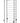 Deroma - Plantestativ Cosmo Bred 67x151cm Jern Sort