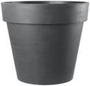 Deroma - Krukke Like Ø58cm H51cm Genbrugsplast Antracit Hjul