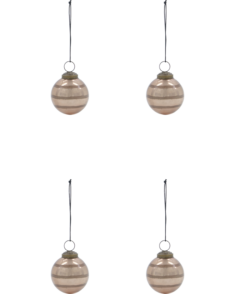 House Doctor Julepynt Ball Brun