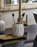 House Doctor - Tandbørsteholder, Deco, Råhvid H10,5 cm