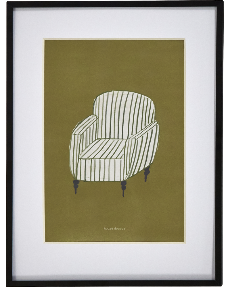 House Doctor Wall art Chair Sennepsgul