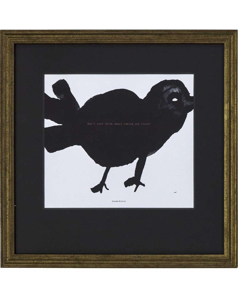 House Doctor Wall art Bird Sort