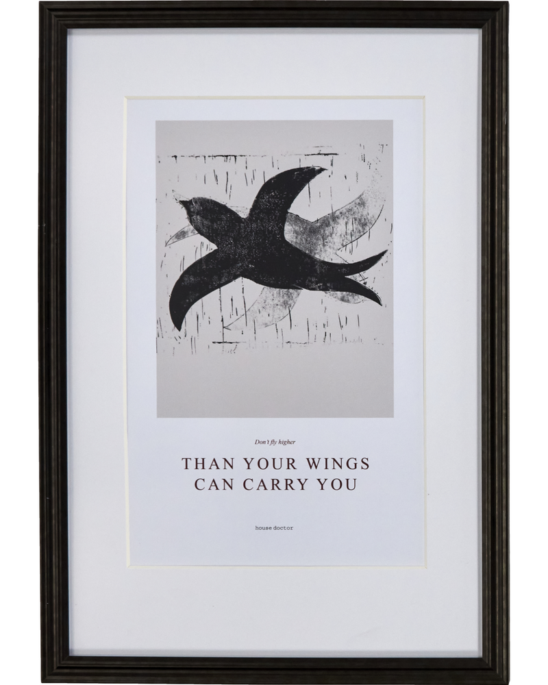 House Doctor Wall art Fly Sort