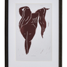 House Doctor Wall art Lady Bordeaux