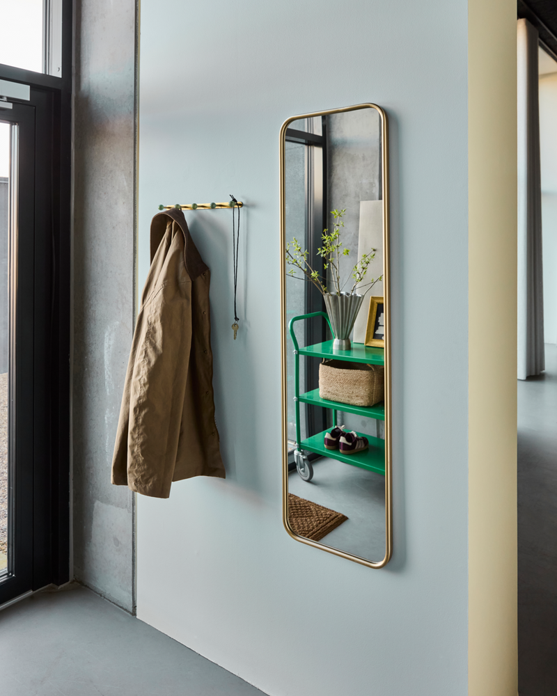 House Doctor - Spejl, Mirror, Gylden, H129 cm