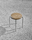 House Doctor - Skammel, Comma, Kakifarvet,Ø37H:45cm