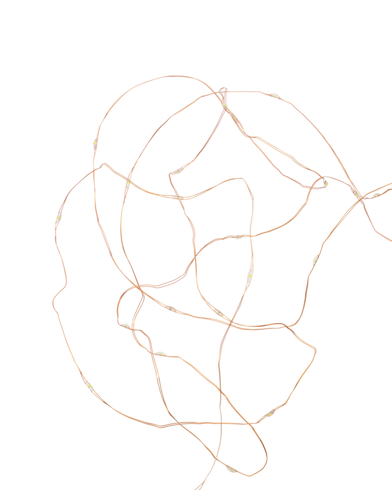 House Doctor - Lyskæde, 10 m, Kobber