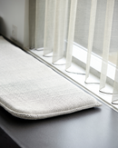 House Doctor - Siddehynde m. fyld, Cuun, Sort, Hvid, L117 cm