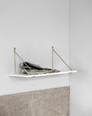 House Doctor - Hylde, Marble, Hvid marmor