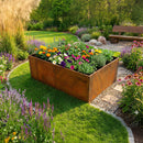 Højbed corten 120 x 80 x 40 cm 2mm, uden bund Hortus