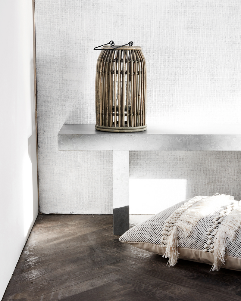 House Doctor - Lanterne, Ova, Natur, H32 cm