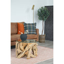 House Nordic- Grand Canyon Sofabord med glasplade, Ø60cm