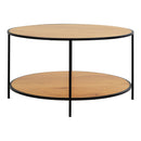 House Nordic - Vita Sofabord Ø80 cm