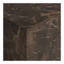 House Nordic - Prague sofabord – Brun marmorlook – 60×80×40 cm