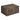 House Nordic - Prague sofabord – Brun marmorlook – 60×80×40 cm - Bolig og Haven