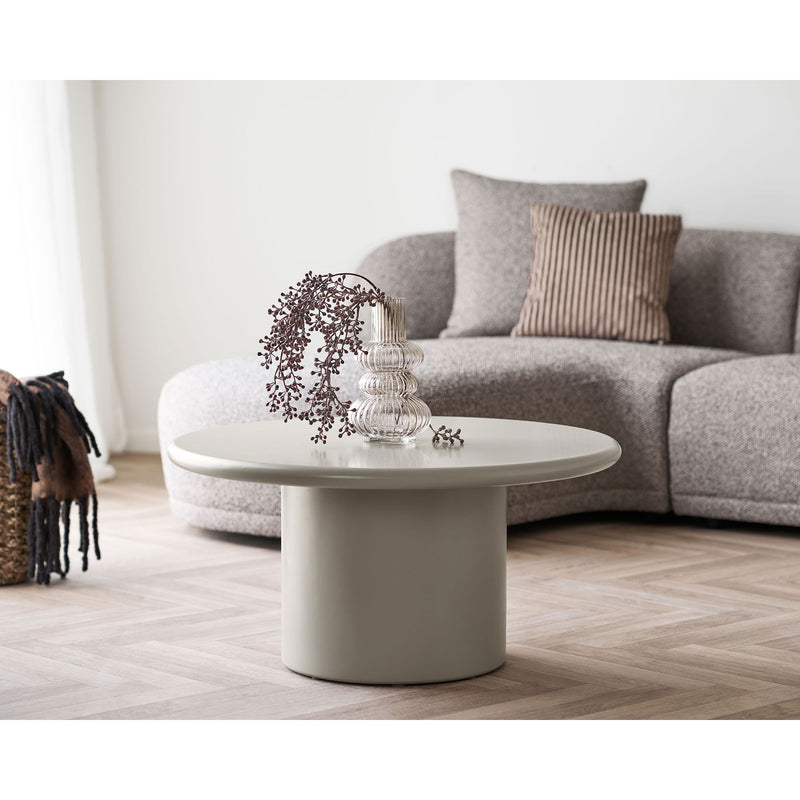 House Nordic - Nagano Sofabord, Sand, Ø80cm