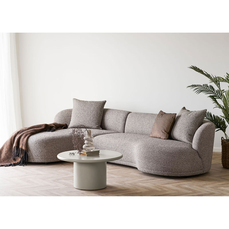 House Nordic - Nagano Sofabord, Sand, Ø80cm