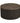 House Nordic - Rota sofabord – Marmorlook, mørkebrun – Ø80×H40 cm - Bolig og Haven