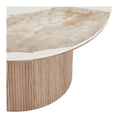 Athens Sofabord fra House Nordic i hvid / Brun - billede 3