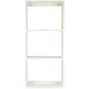 Ib Laursen - Væghylde m/3 hylder UNIKA, hvid, 40x90x12cm