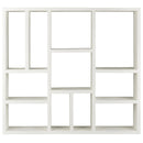 Ib Laursen - Væghylde m/forskellige rum UNIKA , hvid H60,5 cm