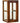 Ib Laursen - Glaskabinet Unika - 28x28x50 cm - Træ & Glas - Bolig og Haven