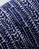 House Doctor - Pudebetræk, Asea, Mørkeblå, 50x50cm