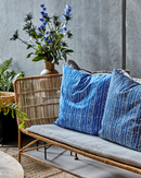 House Doctor - Pudebetræk, Asea, Mørkeblå, 50x50cm