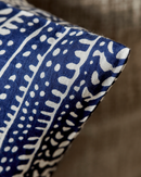 House Doctor - Pudebetræk, Asea, Mørkeblå, 50x50cm