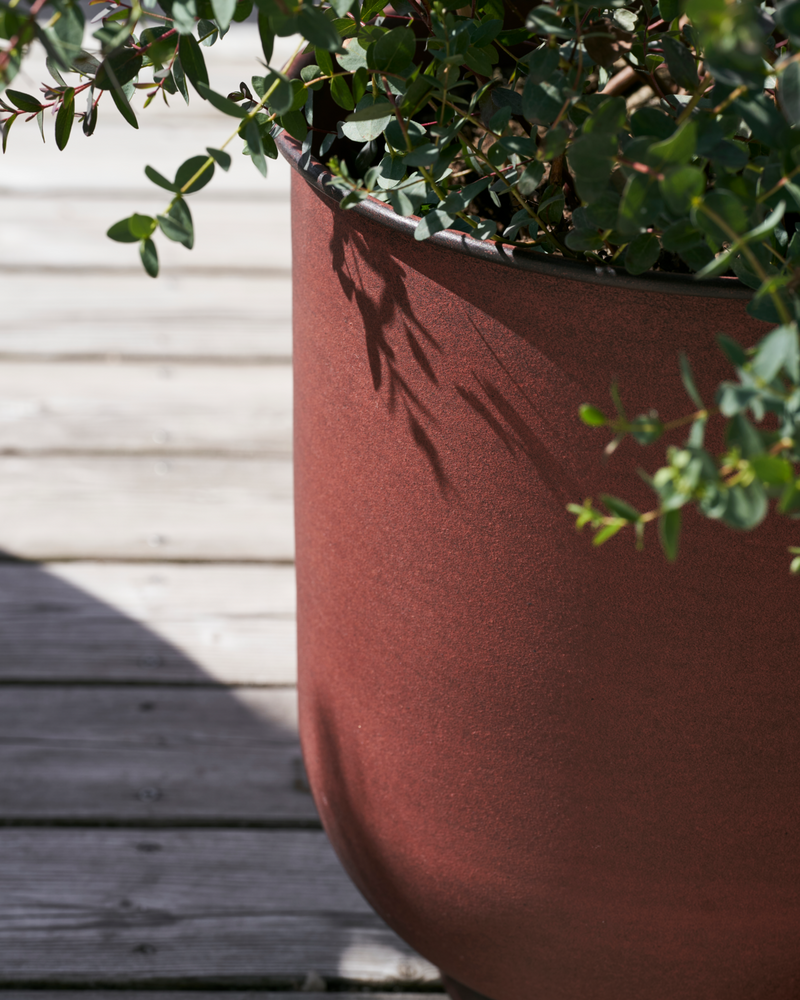 House Doctor - Urtepotte sæt 2 stk., Vig, Brændt henna