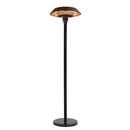 Hortus - Terrassevarmer gulvmodel UFO 800/1200/2000 W, HA, med fjernbetjening, sort - Bolig og Haven