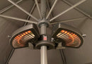 Hortus - Terrassevarmer parasol 800/1600/2400 W, HA, sort