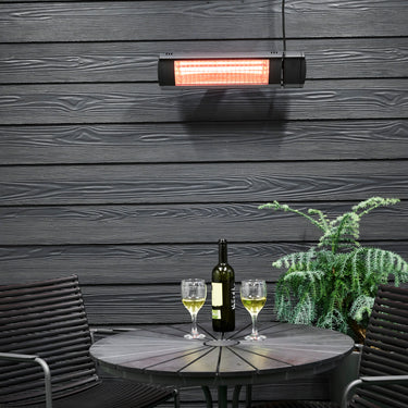 HEAT1 eco-high-line terrassevarmer 1500W antracit
