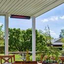 HEAT1 - eco pro-line 2000W ULG plus, sort glasfront, væghængt