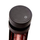 HEAT1 - Terrassevarmer ECO high-line under bordmodel "Cone" 1200W, sort