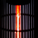 HEAT1 - Terrassevarmer ECO high-line under bordmodel "Cone" 1200W, sort