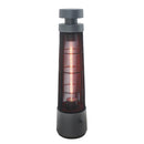 HEAT1 - Terrassevarmer ECO high-line under bordmodel "Cone" 1200W, sort