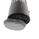 HEAT1 - Terrassevarmer ECO high-line under bordmodel "Cone" 1200W, sort