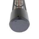 HEAT1 - Terrassevarmer ECO high-line under bordmodel "Cone" 1200W, sort