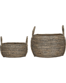 House Doctor Opbevaringskurve Distra Sort Natural