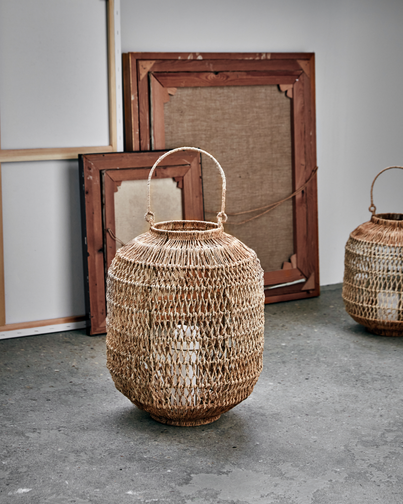 House Doctor - Lanterne, Dive, Natural, H43 cm