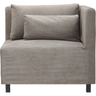 House Doctor Sofa Hjørnesektion Hazel Night Grå Brun