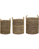 House Doctor Opbevaringskurve Dungi Sort Natural